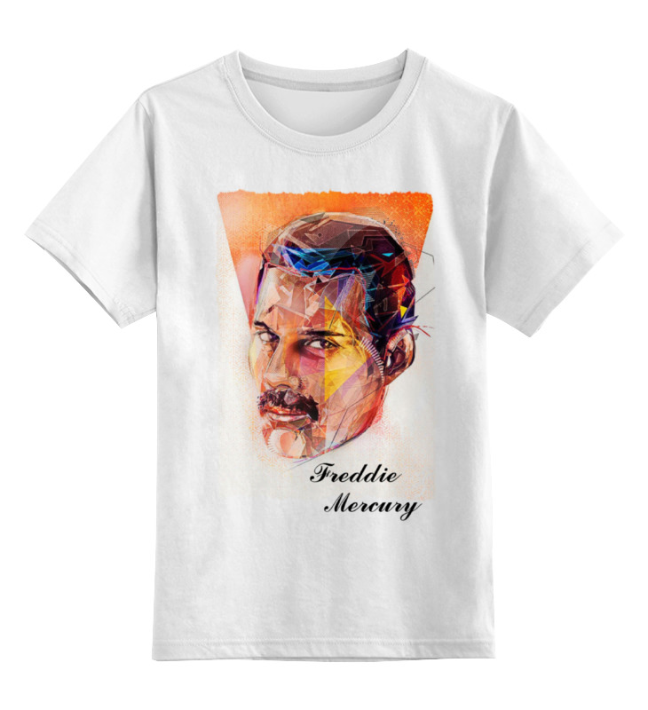 

Футболка детская Printio Freddie mercury - queen цв. белый р. 116, Freddie mercury - queen