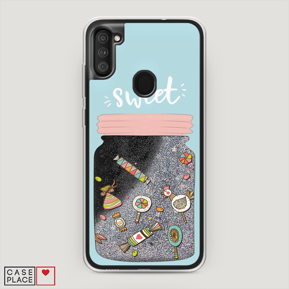 

Чехол Awog на Samsung Galaxy M11 / Самсунг M11 "Конфетки в банке", Разноцветный, 2100691-1