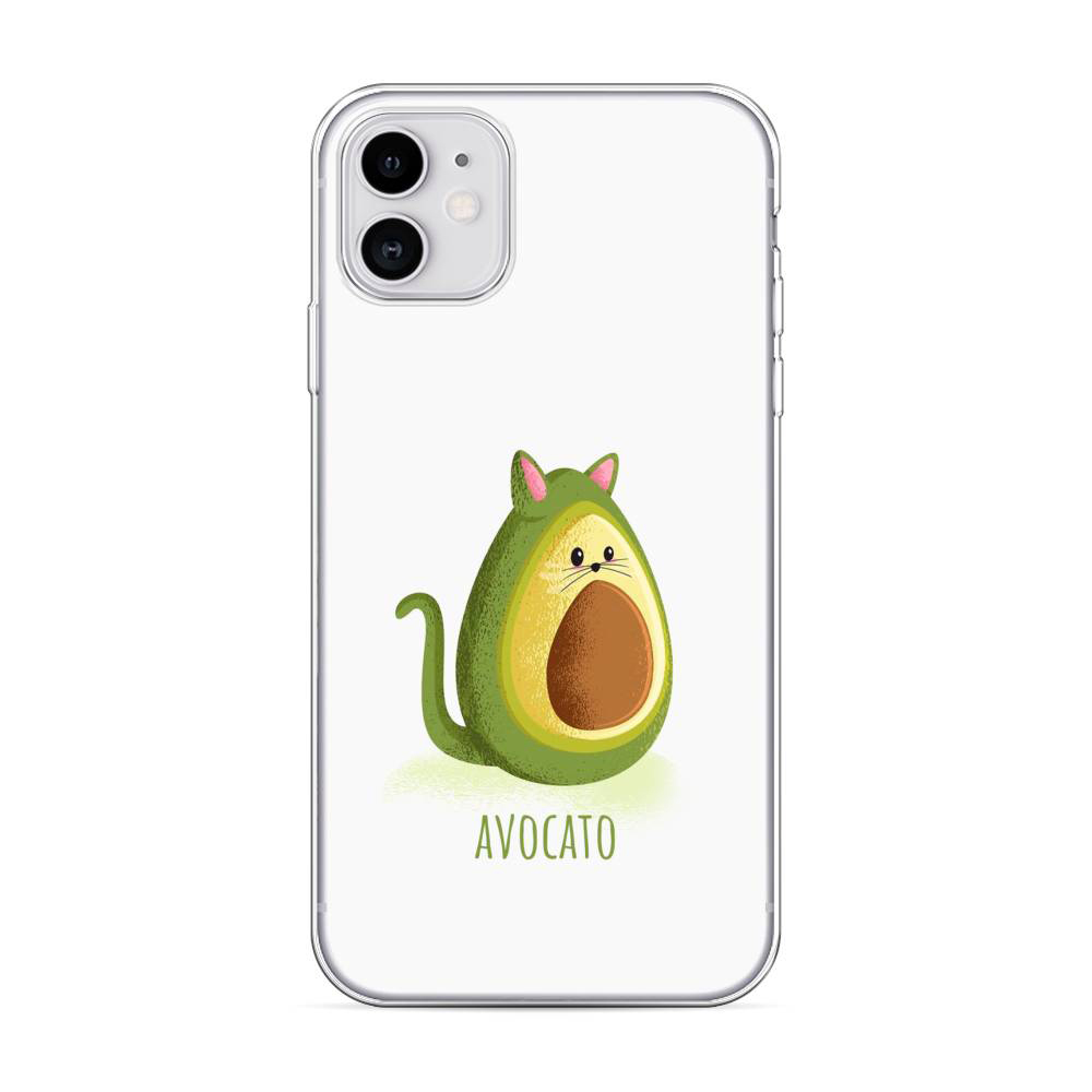 фото Чехол awog для apple iphone 11 "avocato"