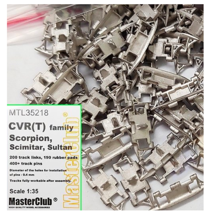 

MTL-35218 Tracks for CVRT Family,Scorpion/Scimitar/Sultan