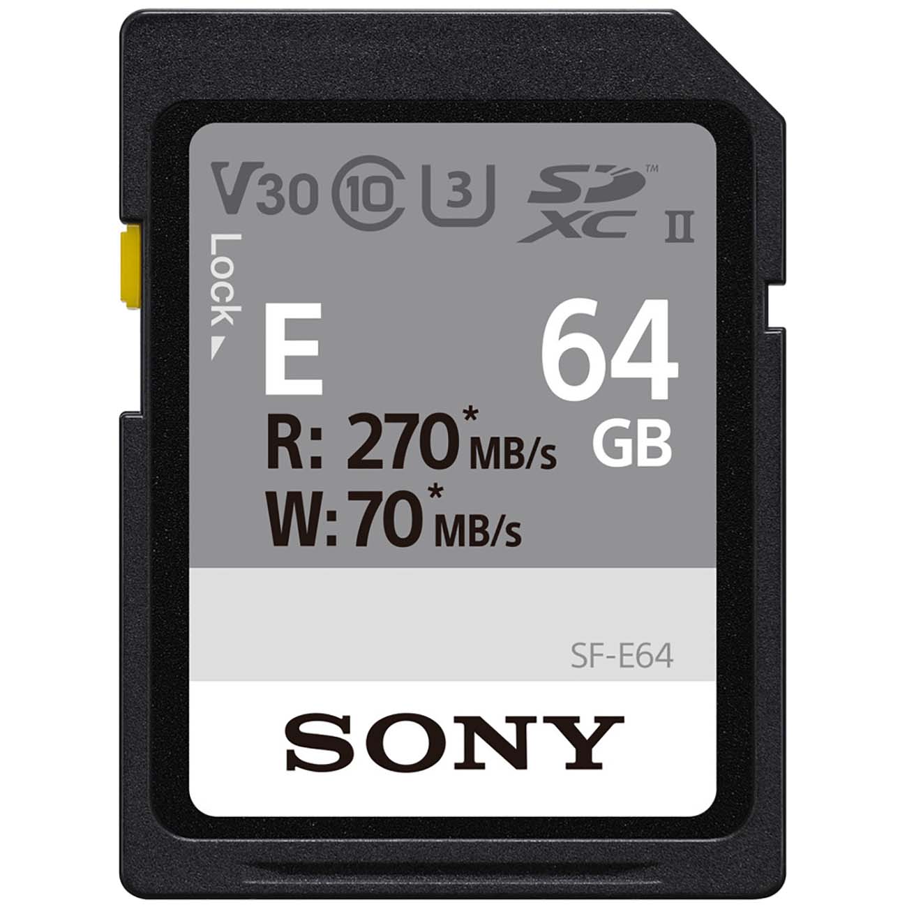 

Карта памяти Sony SDXC 64GB (SF-E64/T1) (SFE64.ET4), SDXC 64GB (SF-E64/T1)