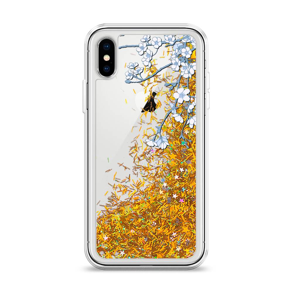 

Чехол Awog на Apple iPhone XS (10S) / Айфон XS (10S) "Цветочная фантазия 3", 11890-1