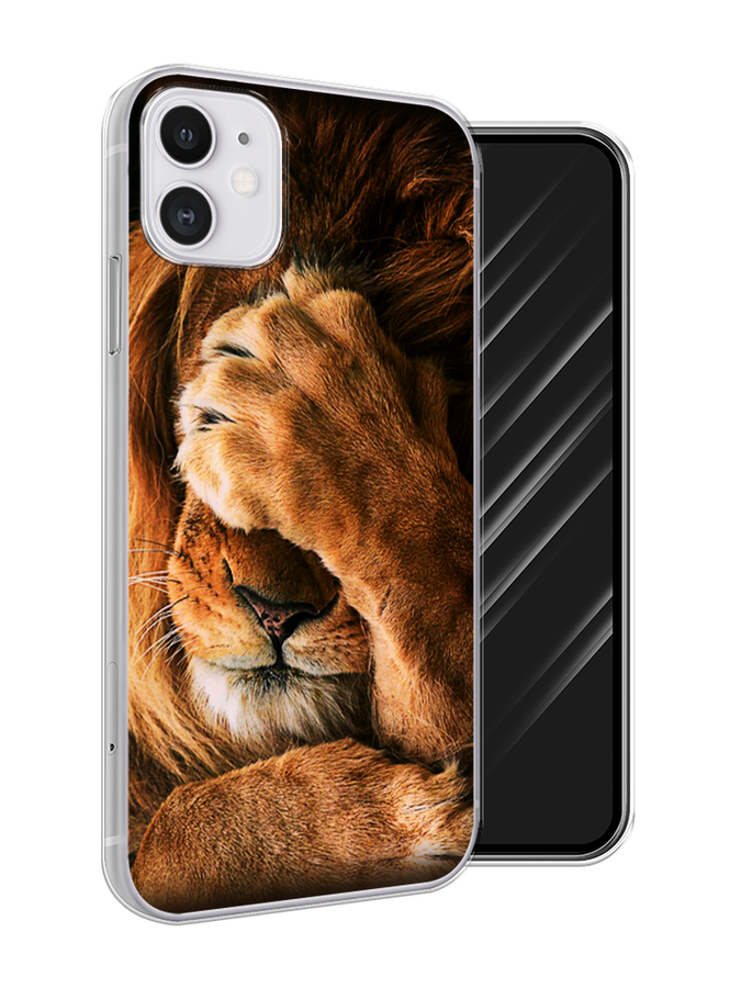 

Чехол Awog на Apple iPhone 11 / Айфон 11 "Львиный стыд", Разноцветный, 12150-1