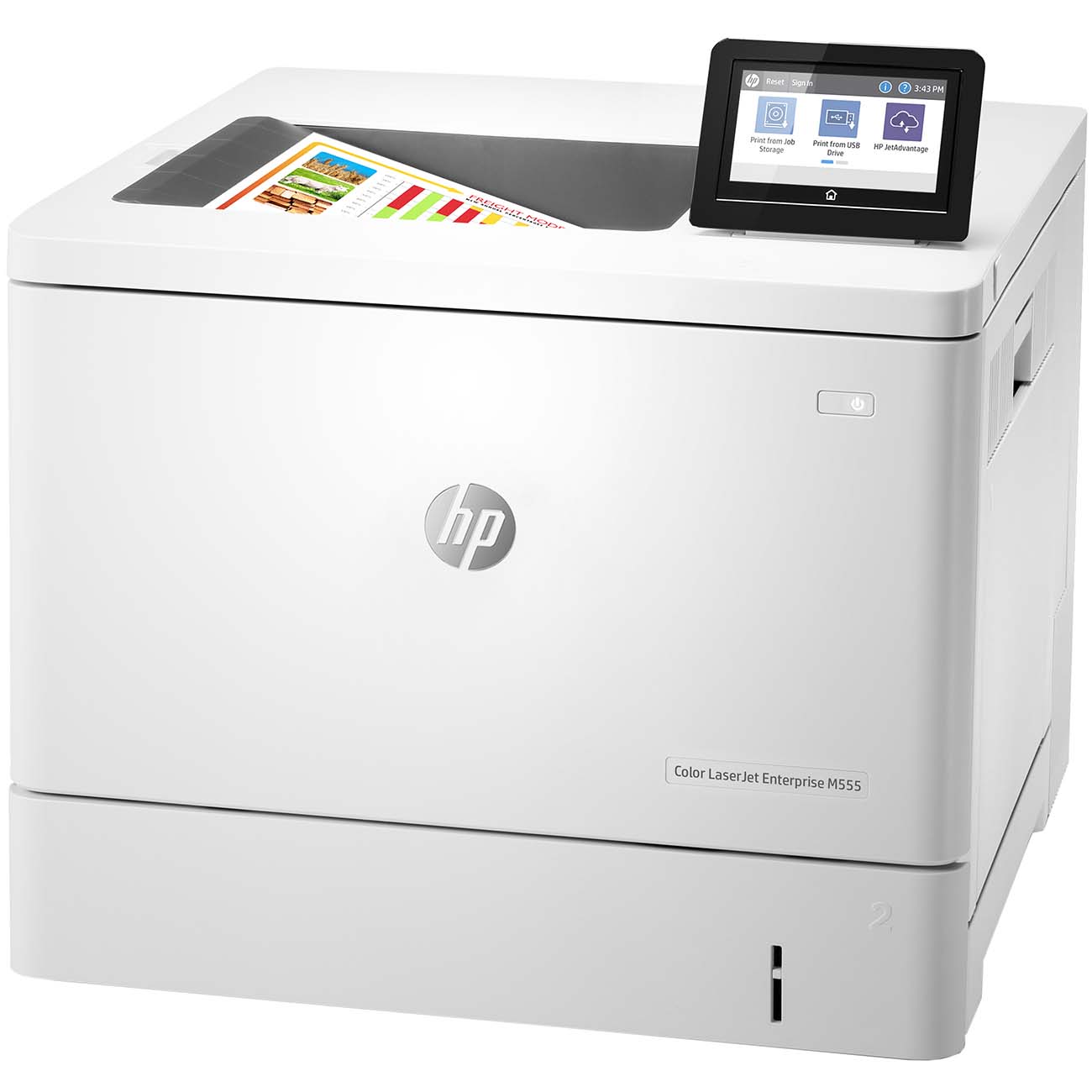 фото Лазерный принтер color laserjet enterprise m555dn (7zu78a) hp