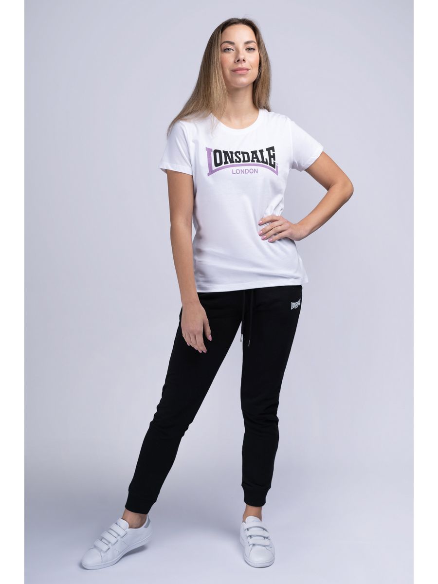 Футболка женская Lonsdale L2G21D00A белая 2XL