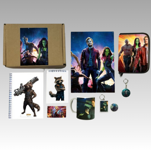 

Бокс с подарком Стражи Галактики, Guardians of the Galaxy - 1, 54316416-1, 9 предметов