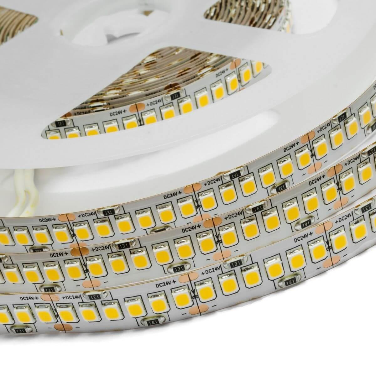 фото Светодиодная лента apeyron 26w/m 240led/m 2835smd холодный белый 1m 236bl