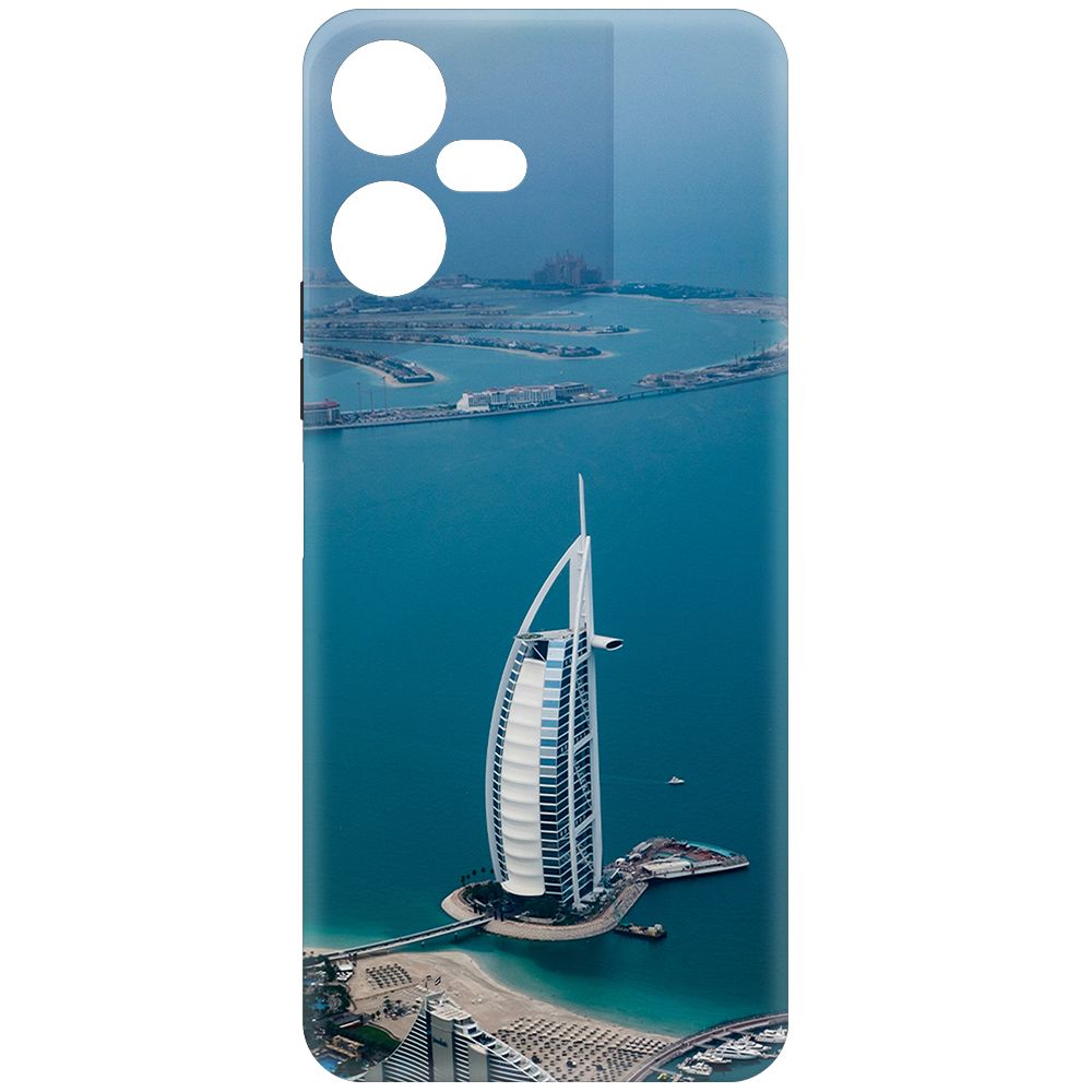 

Чехол-накладка Krutoff Soft Case ОАЭ, Бурдж-эль-Араб для TECNO Pova Neo 3 черный