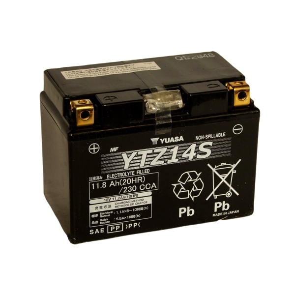 

Аккумулятор YUASA YTZ14S
