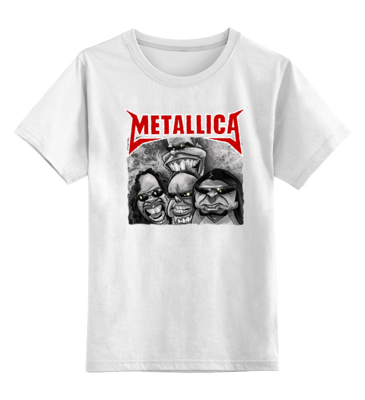 

Футболка детская Printio Metallica цв. белый р. 116, Metallica