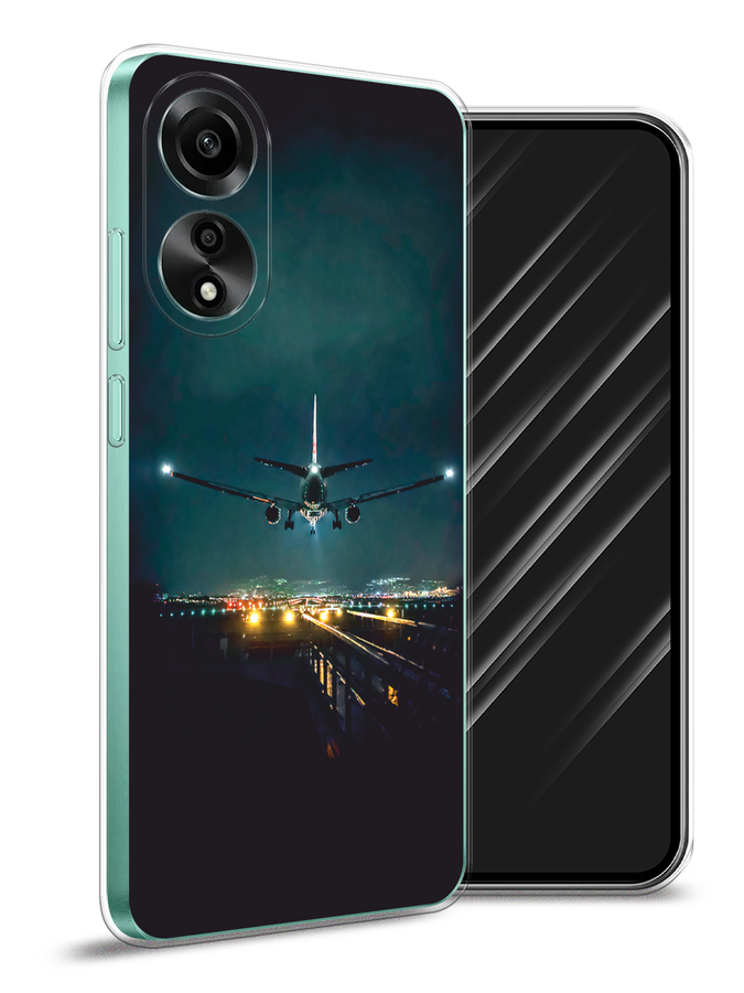 

Чехол Awog на Oppo A78 4G "Ночной рейс", Черный, 2514750-1