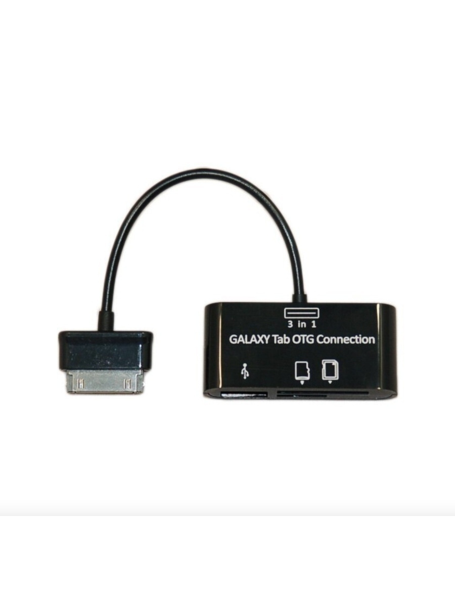 

Переходник Palmexx OTG - USB 2.0, micro SD вилка-розетка 0.15м (PX/CBL-SAMSTABLET3IN1)