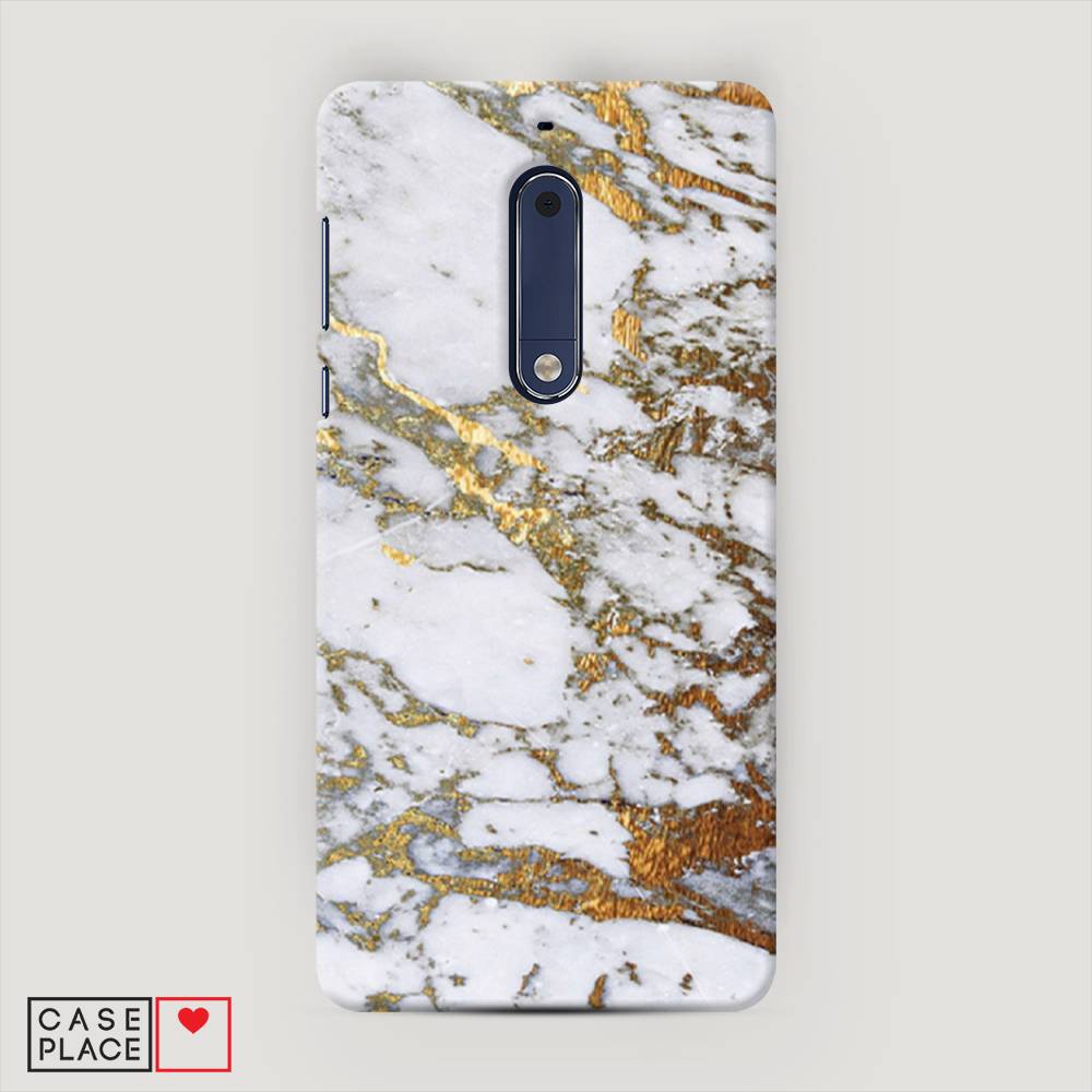 

Чехол Awog "Белый мрамор" для Nokia 5, 120220-2