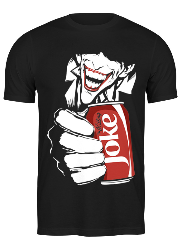 

Футболка мужская Printio Джокер (joke) черная M, Джокер (joke)