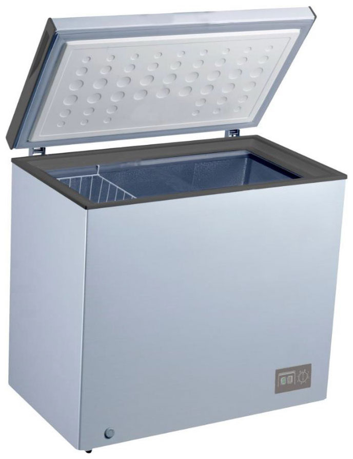 Морозильный ларь KRAFT BD (W)-365QX серебристый холодильник kraft br 95i серебристый