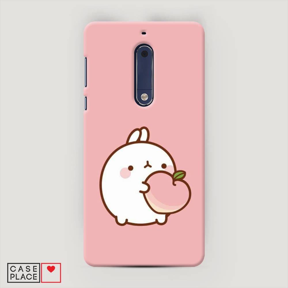 

Чехол Awog "Кролик с персиком" для Nokia 5, 120220-1