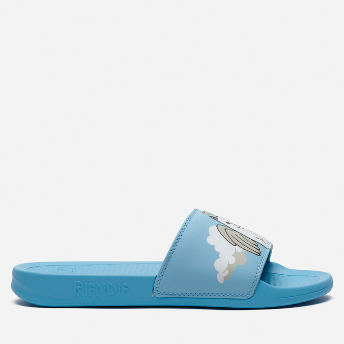 

Шлепанцы унисекс Ripndip Lord Angel голубые 36.5 EU, Lord Angel