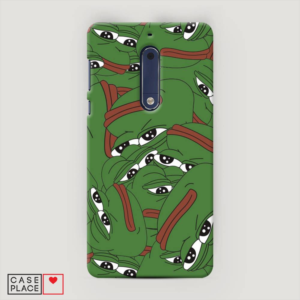 

Чехол Awog "Печальный frog" для Nokia 5, 120220-7