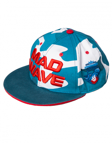 Бейсболка мужская Mad Wave M096601016W голубая, One Size