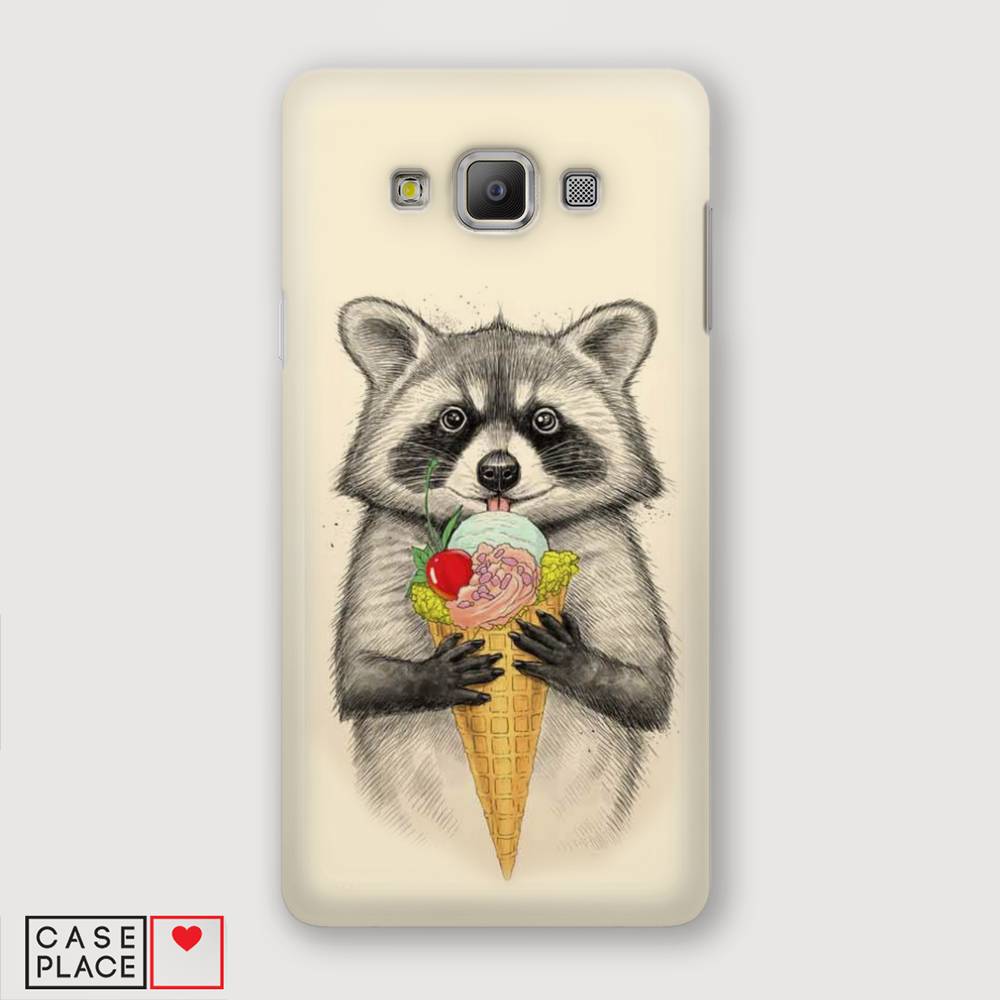 

Чехол Awog "Енот с мороженым" для Samsung Galaxy A3, 20120-7