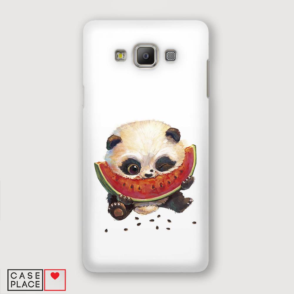 

Чехол Awog "Малыш панды с арбузом" для Samsung Galaxy A3, 20120-1