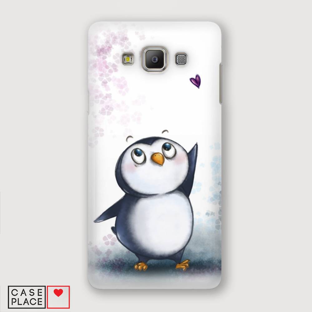 

Чехол Awog "Пингвин и сердечко" для Samsung Galaxy A3, 20120-1
