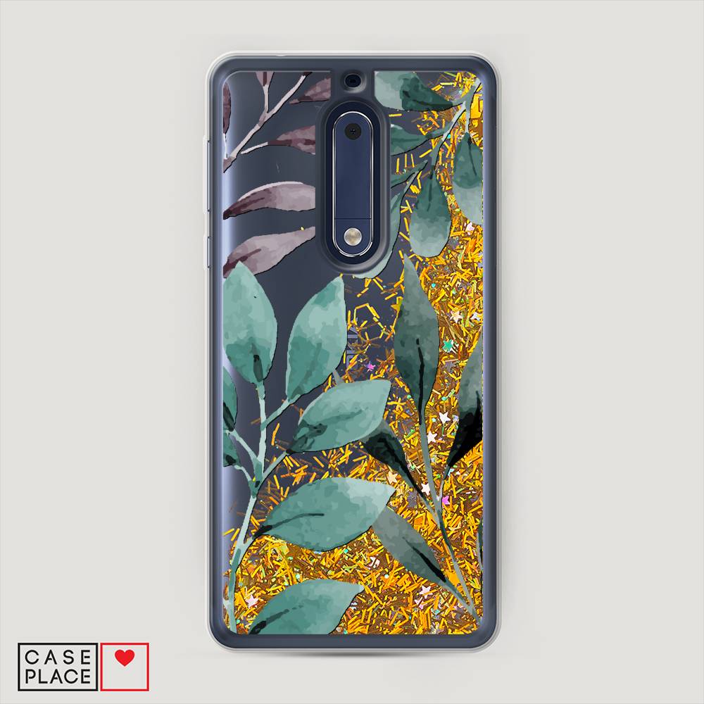 

Чехол Awog "Листы цветов" для Nokia 5, 120290-1