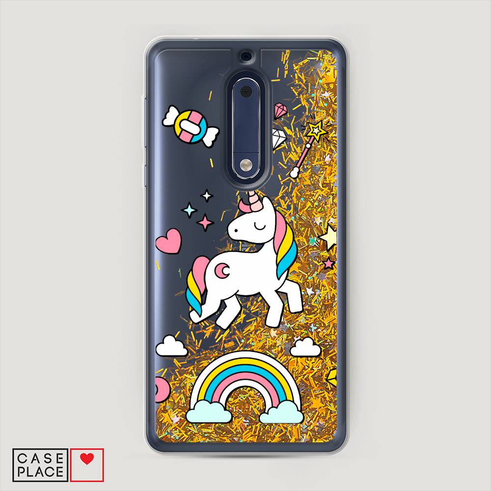 

Чехол Awog "Принцесса единорог" для Nokia 5, 120290-1