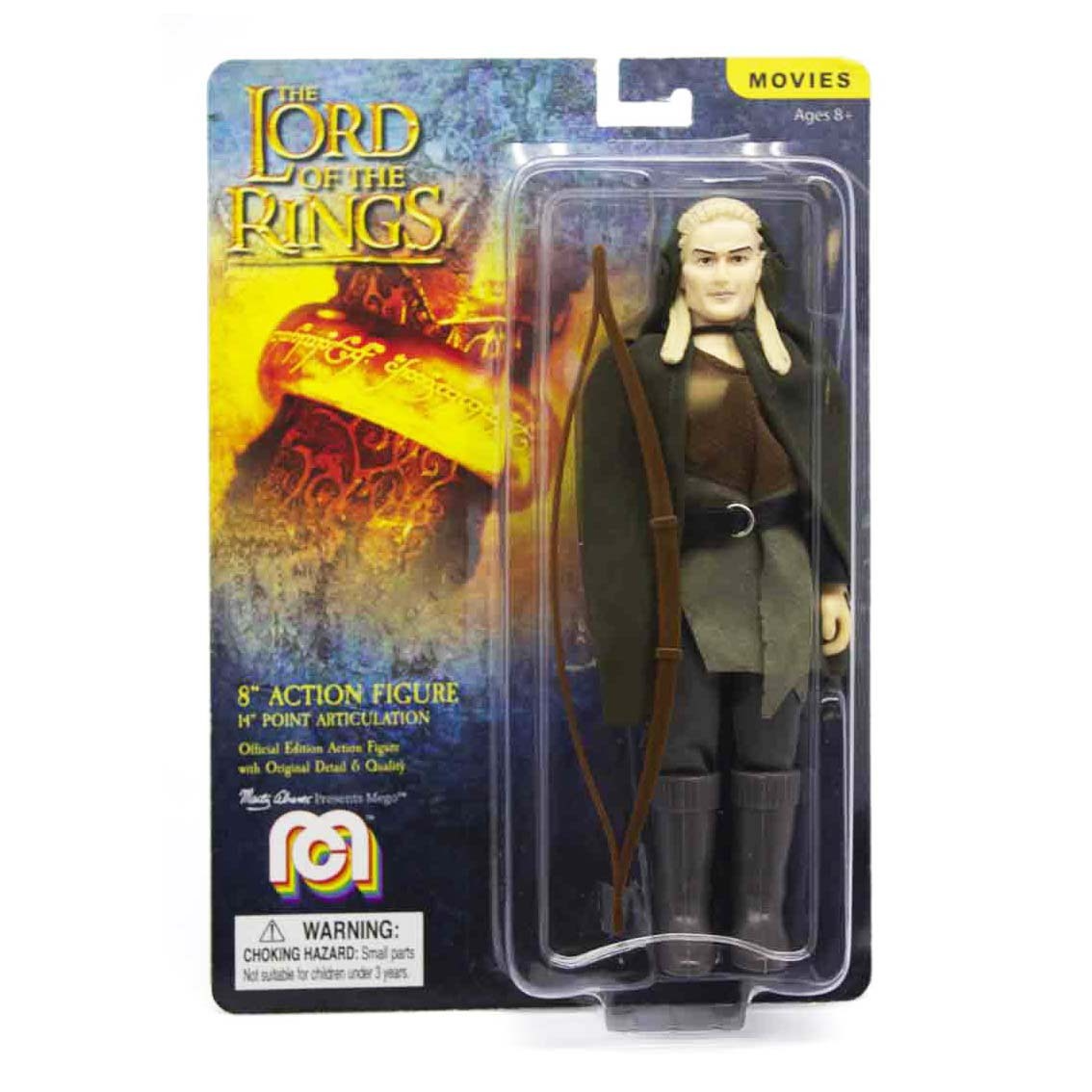 Фигурка Mego Movies Lord of the Rings Legolas Action Figure 20 см MG47850 фигурка mego movies lord of the rings legolas action figure 20 см mg47850