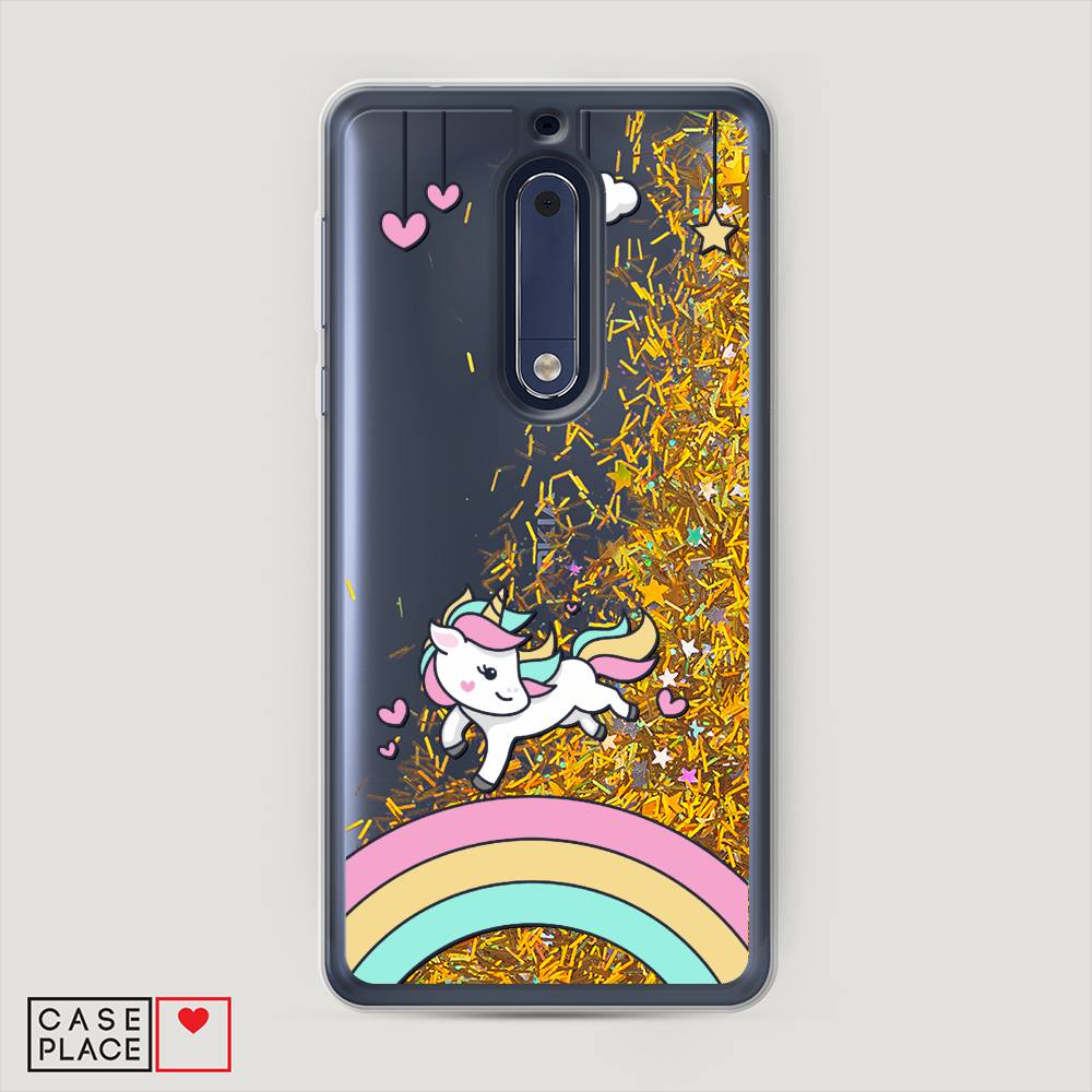 

Чехол Awog "Единорог на радуге" для Nokia 5, 120290-1