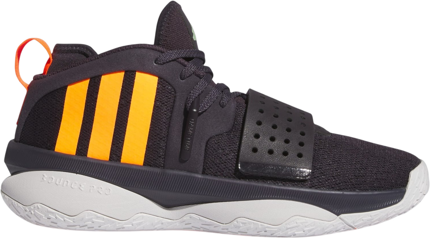 

Кроссовки мужские Adidas DAME 8 EXTPLY черные 11.5 UK, Черный, DAME 8 EXTPLY