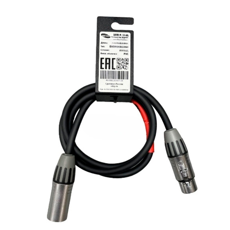 

Кабель EDS CS3D1 1.0m, Черный, CS3D1 1.0m