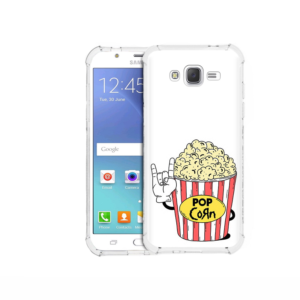 

Чехол MyPads Tocco для Samsung Galaxy J5 (2015) крутой попкорн (PT15272.579.427), Прозрачный, Tocco