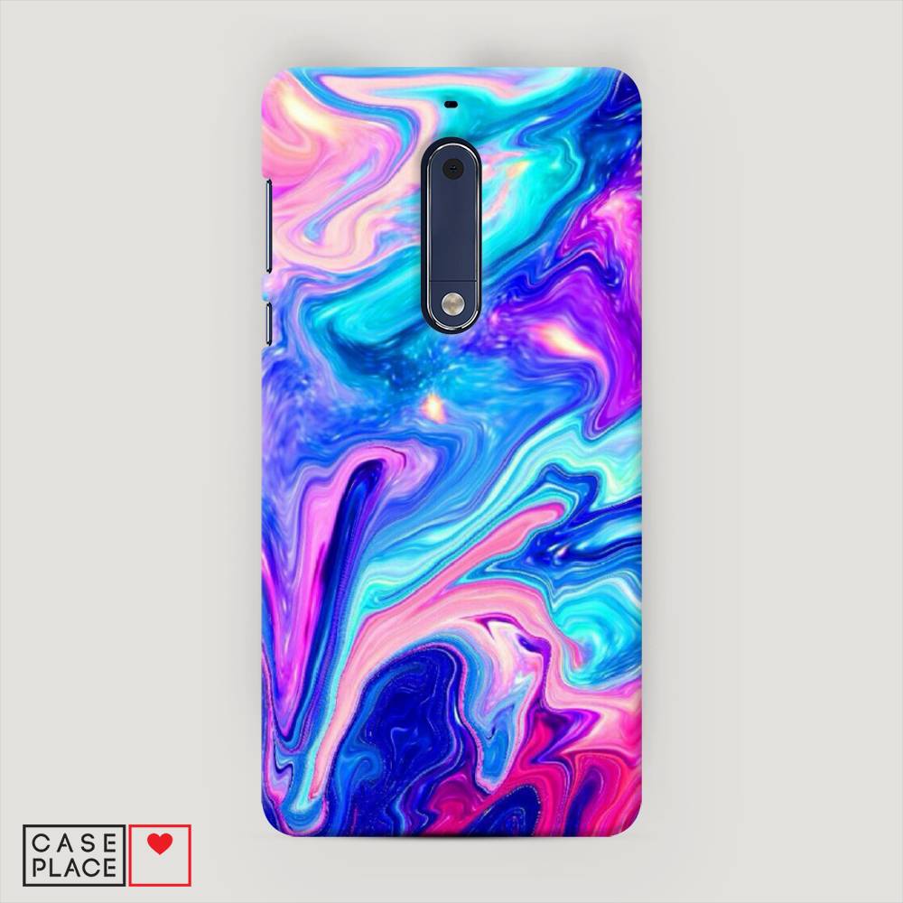 

Чехол Awog "Потеки краски" для Nokia 5, 120220-7