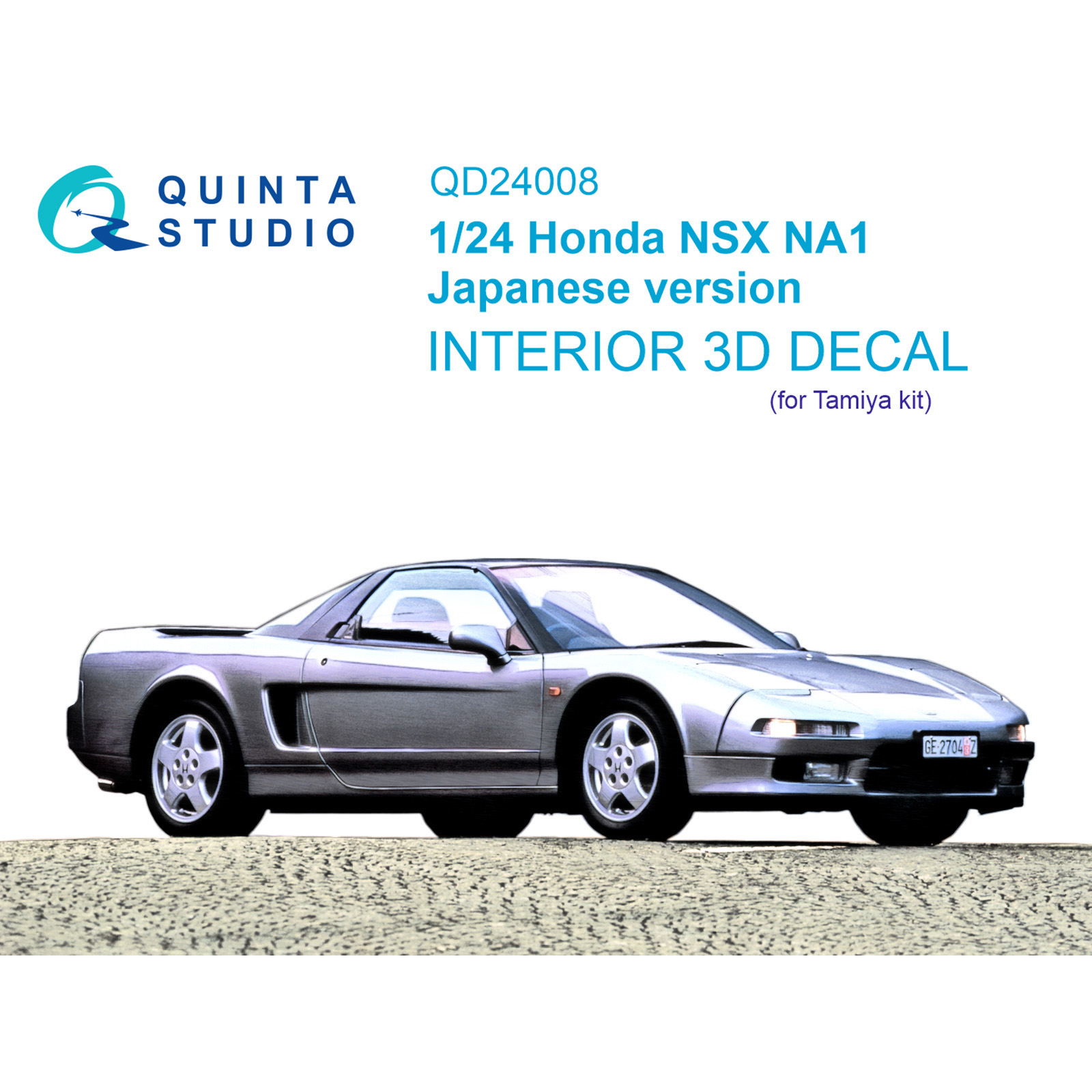 3D Декаль Quinta Studio интерьера кабины Honda NSX NA1 Japanese version QD24008