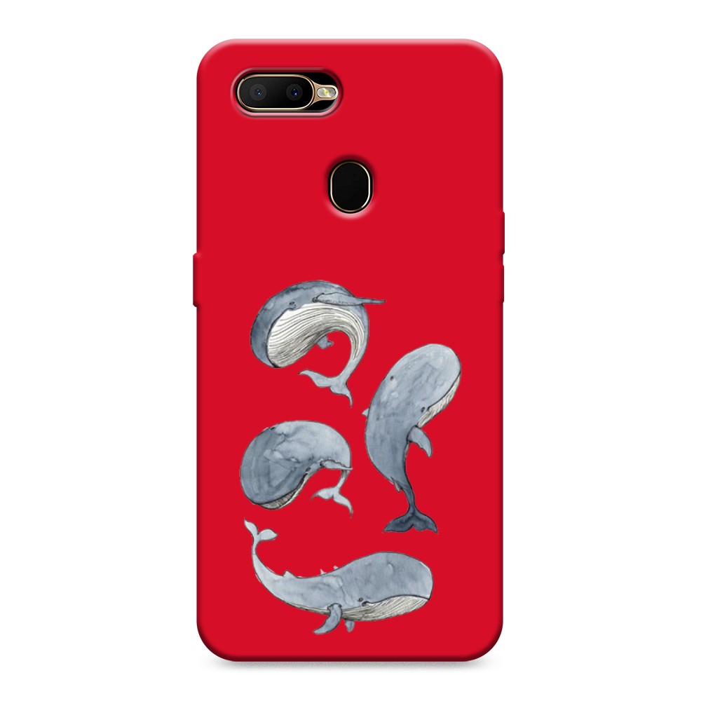 

Чехол Awog на Oppo A5s "Киты", Разноцветный, 252353-1