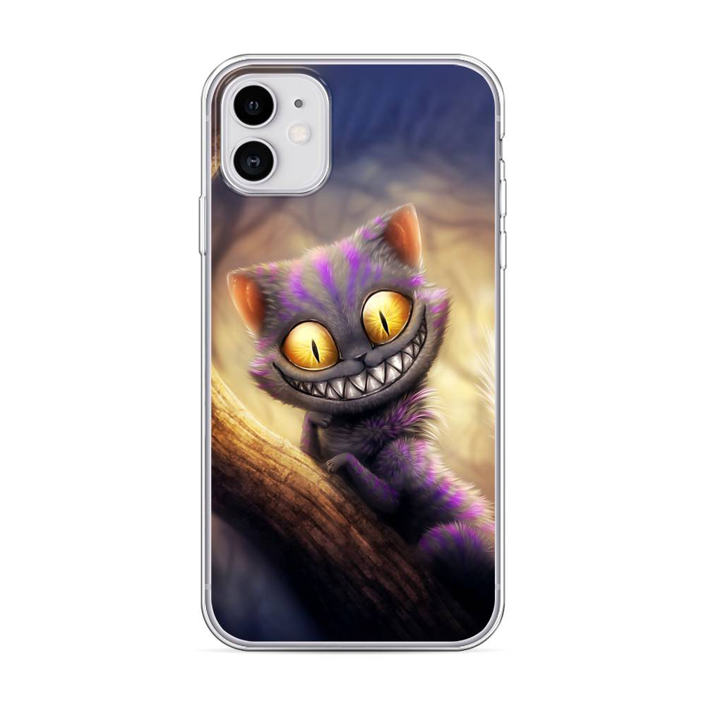 фото Чехол awog для apple iphone 11 "cheshire cat"