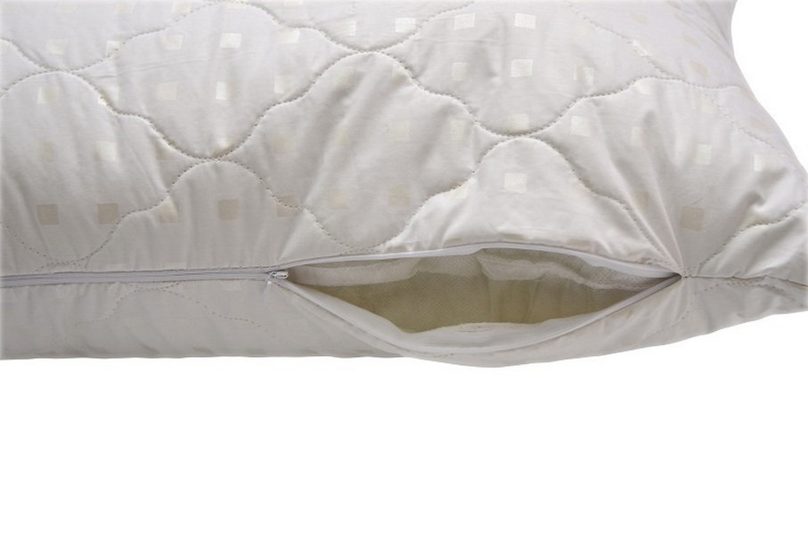 фото Narcissa 341 подушка premium soft "стандарт" down fill (лебяжий пух, на молнии) 50х70