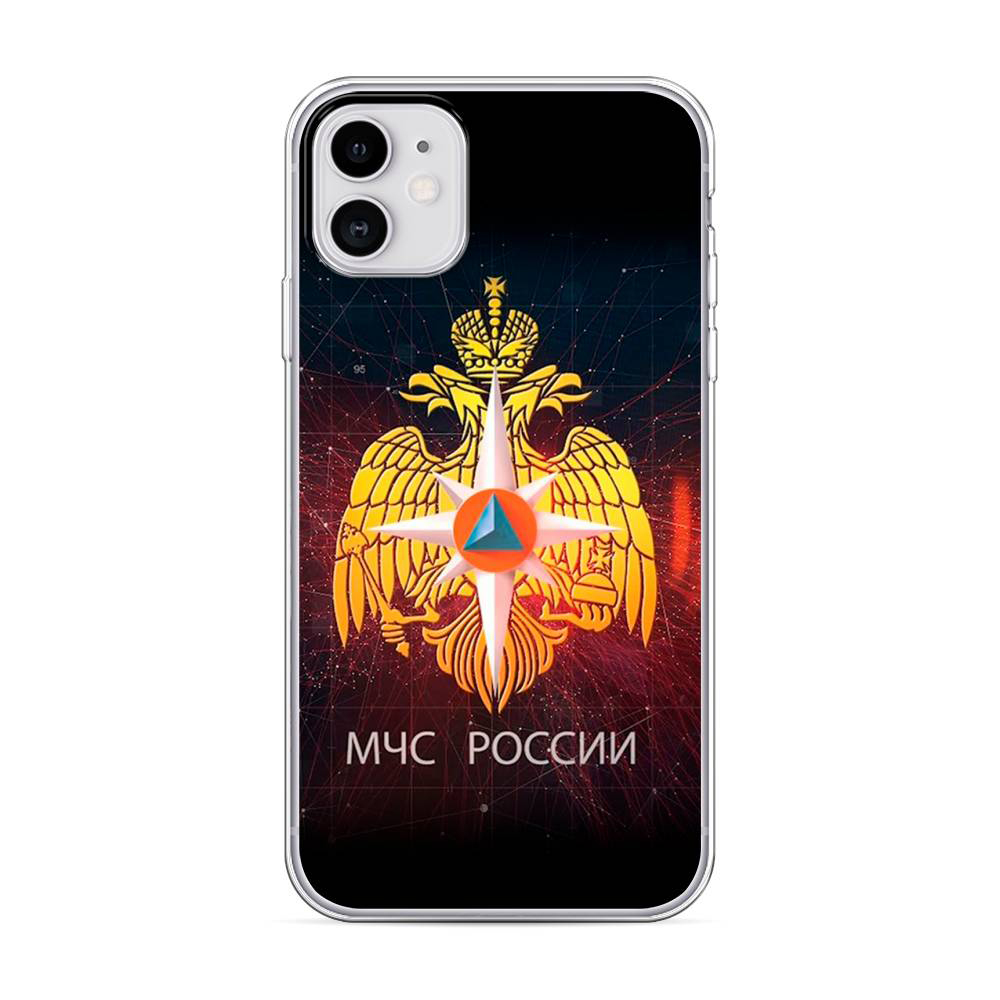 фото Чехол awog для apple iphone 11 "мчс россии"