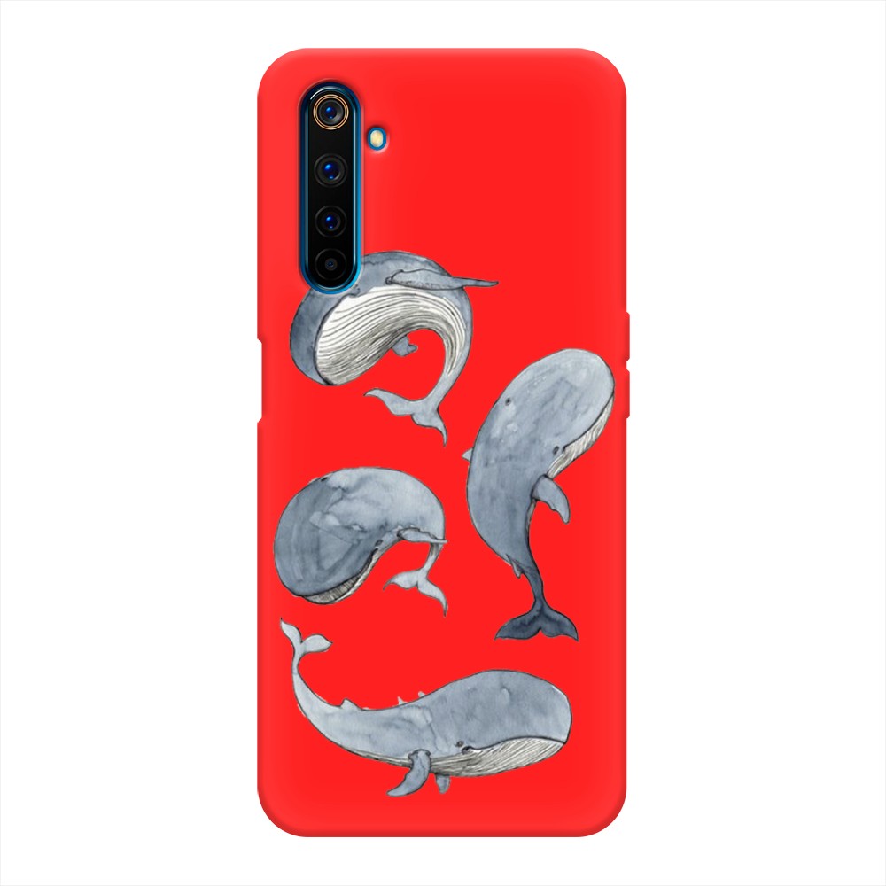 

Чехол Awog на Realme 6 Pro "Киты", Разноцветный, 252853-1