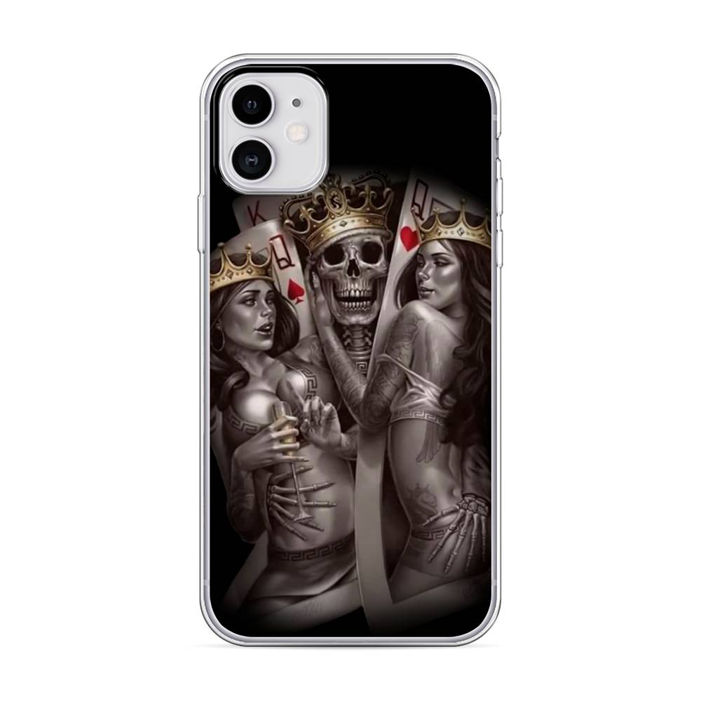 

Чехол Awog для Apple iPhone 11 "Карты король и королевы"