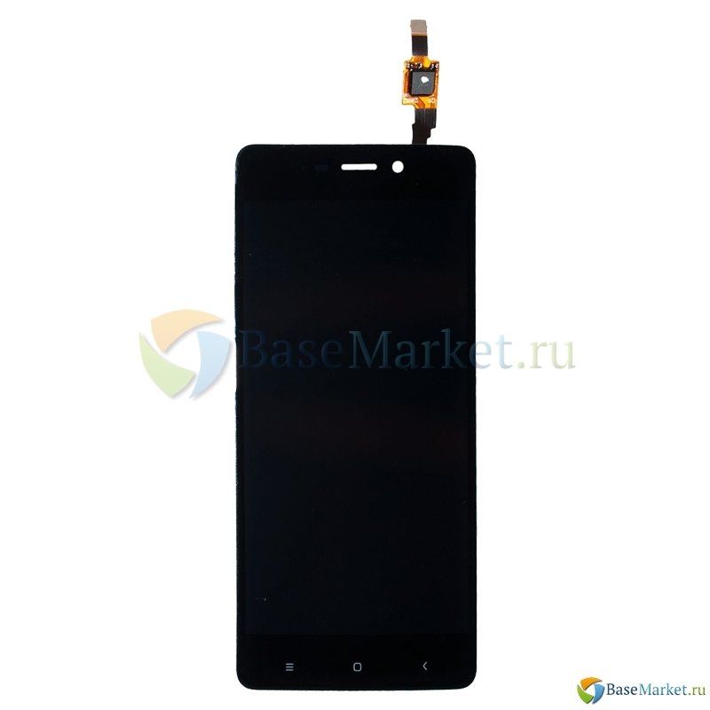Дисплей BaseMarket для Xiaomi Redmi 4 в сборе с тачскрином Base (черный)