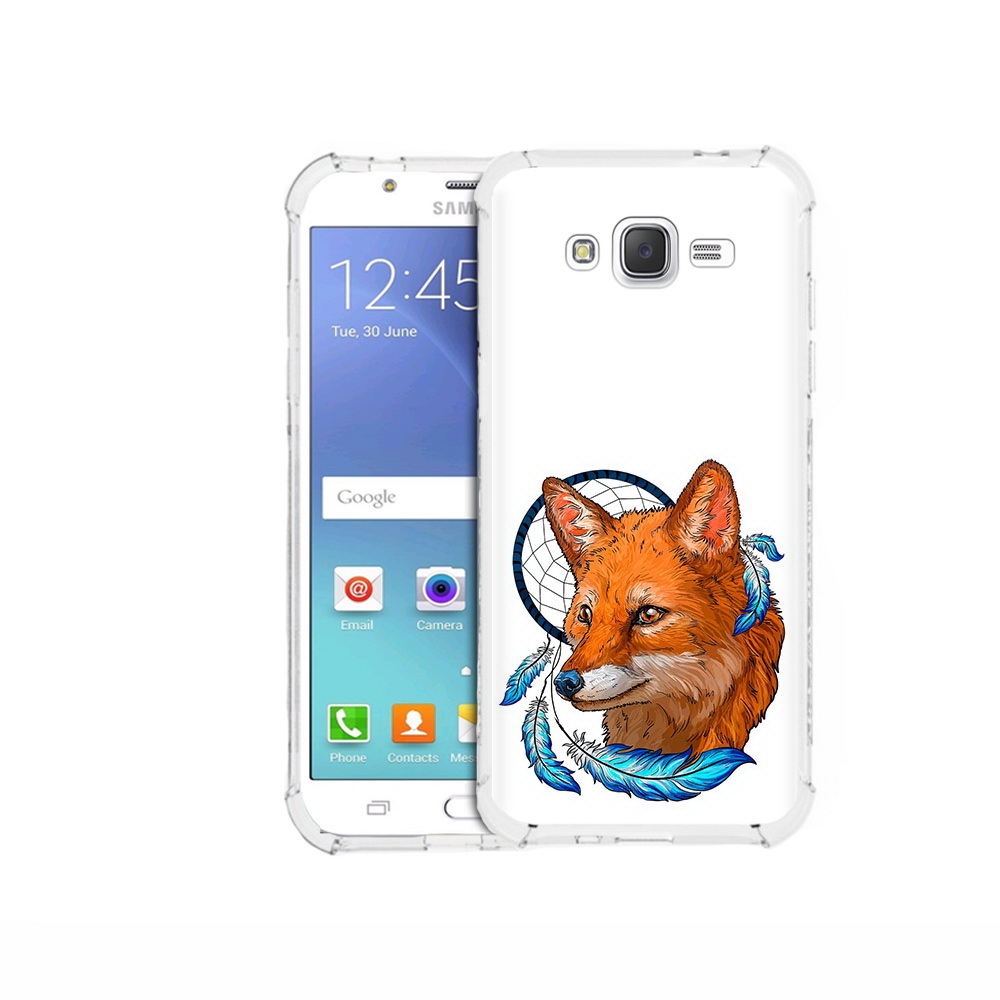 

Чехол MyPads Tocco для Samsung Galaxy J5 (2015) лиса и ловец снов (PT15272.579.438), Прозрачный, Tocco