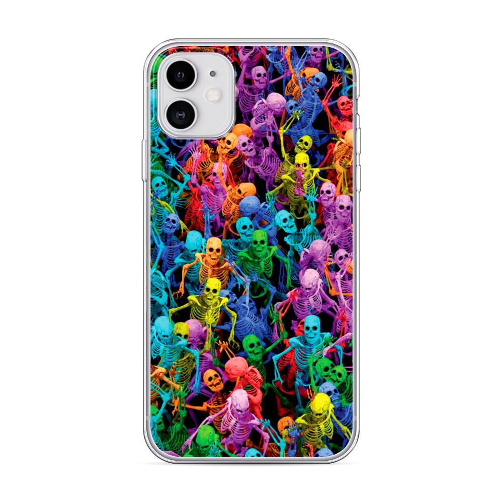 

Чехол Awog для Apple iPhone 11 "Вечеринка скелетов"