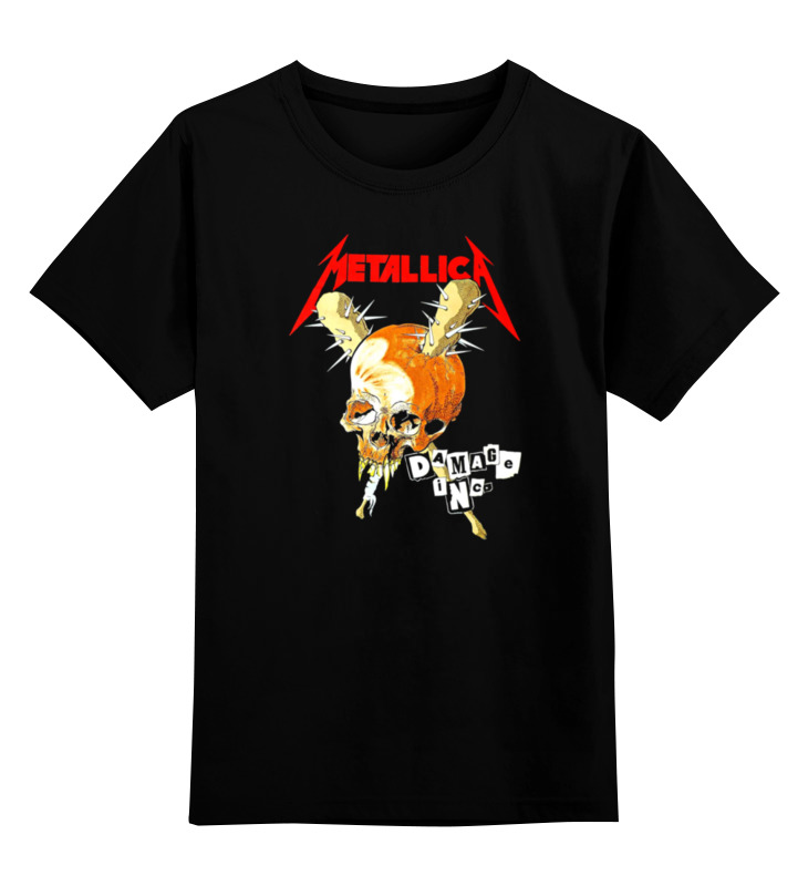 

Футболка детская Printio Metallica цв. черный р. 116, Metallica