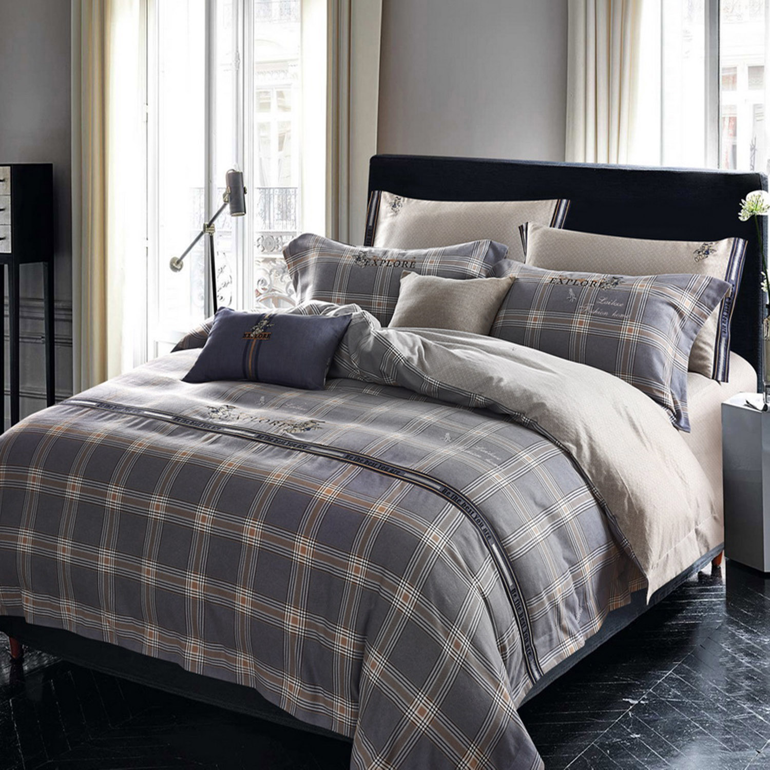 

Tana Home Collection 913-3Н-Н70 Мако-сатин BRUSH 1,5 спальное