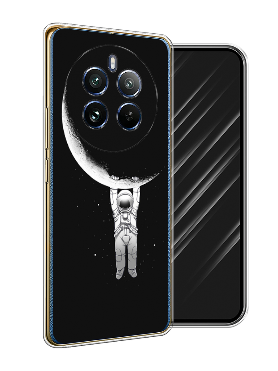 

Чехол Awog на Realme 12 Pro/Realme 12 Pro Plus "Космонавт", Белый;черный, 2516250-1