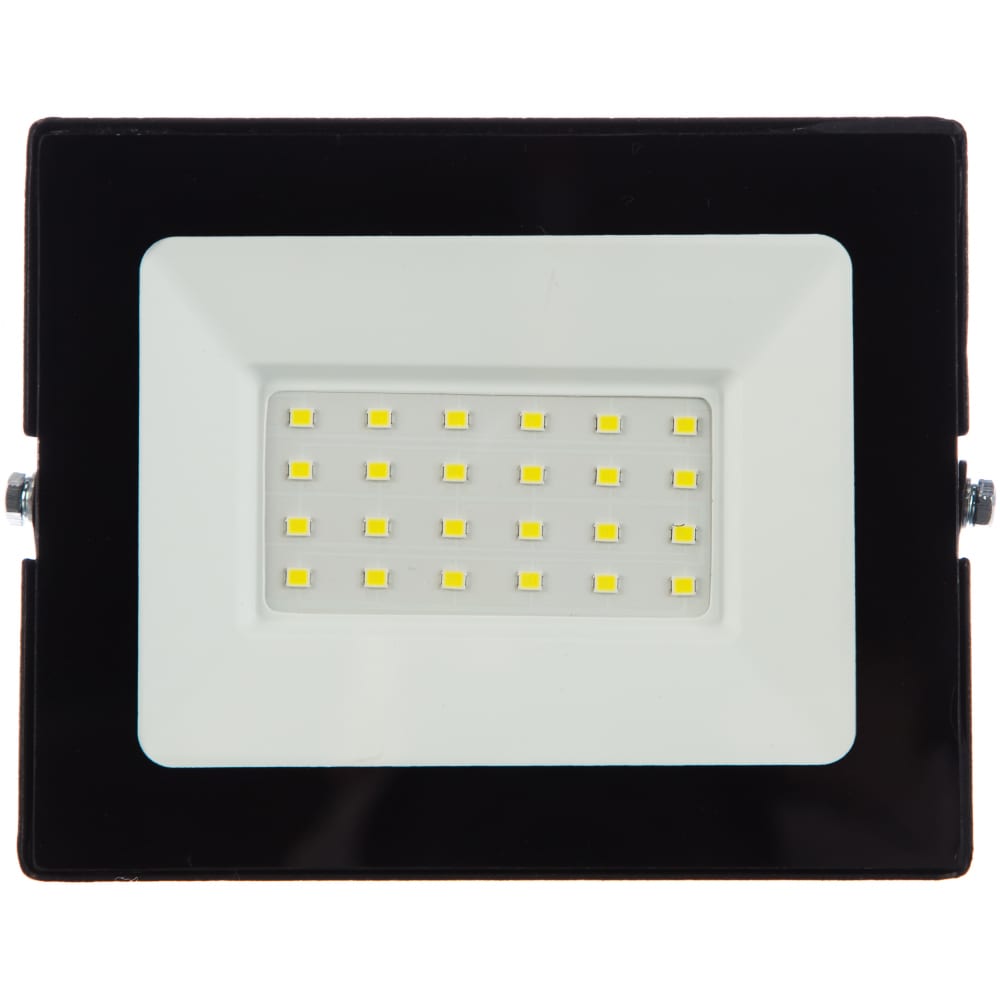 Прожектор LED SMD, черный, 30Вт, 230В, 6500К Ultraflash LFL-3001 C02 12316
