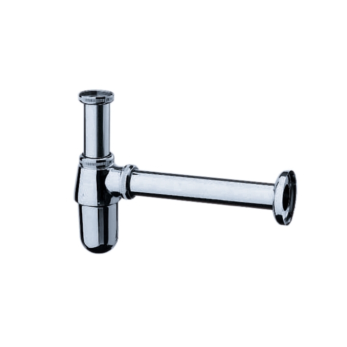 

Сифон для раковины Hansgrohe бутылочный, 1’, хром (52053000), Серебристый