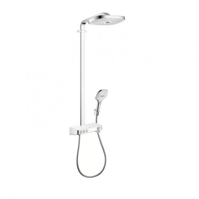 

27127400 Raindance Select E 300 3jet Showerpipe, ’, белый/хром